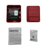 Gentex AVSM-R fire alarm device installed, showcasing its sleek design and mounting features for fire safety systems.