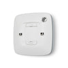 Gentex SHRR fire alarm with sensor and wiring, mounted on a wall, part of a fire safety system for building security.