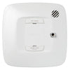 Gentex SR220 smoke alarm with relay, 220VAC, mounted on ceiling, multi-criteria smoke detector for safety and fire detection.