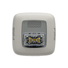 Gentex GSW fire alarm system sensor with white enclosure and mounting hardware, designed for fire safety and alarm detection.