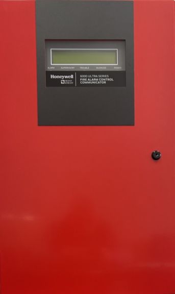 Silent Knight 6820U Ultra Series Addressable Fire Alarm Control Panel with Communicator, Red