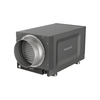 Resideo DR65A3000/U fire alarm sensor with ULC certification, mounted on wall, part of safety and fire detection system.