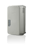 Resideo HM750A1000/U fire alarm sensor with ULC certification, mounted on a ceiling for smoke detection in a home or building.