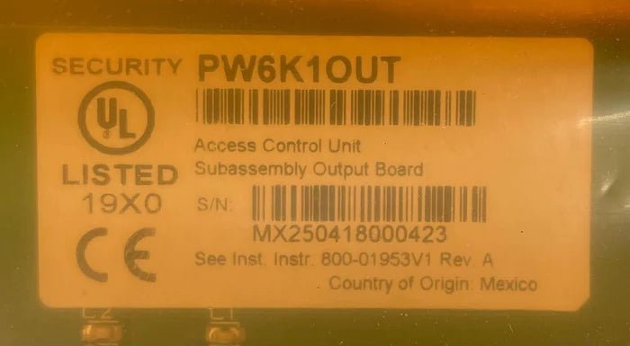 HoneywellPW6K1OUT