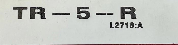 HoneywellTR - 5 - R