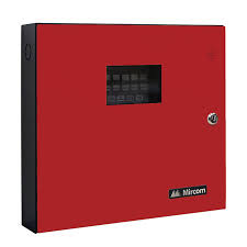 Mircom ULC FA-106R Fire Alarm Panel, 6 Zone, Red Door