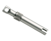 Edwards 1500-1 door holder mounted on wall, metal construction with a sleek finish, used to hold doors open securely.