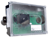 Edwards SD-2W SuperDuct fire alarm detector with wiring and mounting hardware, designed for building fire safety systems.