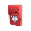 Kidde EG1AVRN smart smoke and carbon monoxide detector with digital display and alarm, mounted on a wall.