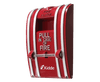 Kidde K-270-DOC fire extinguisher mounted on wall, portable safety device with gauge and handle for home or office use