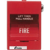 Kidde K279B-1110 fire extinguisher with red metal body and pressure gauge, mounted on a wall for fire safety.