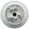 Kidde KI-ABST smoke detector mounted on ceiling, black and white design, for home safety and fire alarm protection