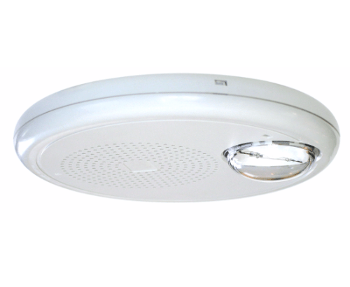 Kidde GCHFWN-S7VMCH smart fire and carbon monoxide detector mounted on wall in a home setting