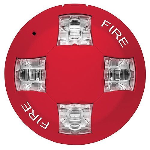 Edwards EGCVRF strobe light with Jem Systems Canada branding, mounted on a panel for industrial safety signaling.