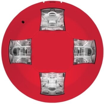 Kidde EGCVRN Jem Systems Canada smoke and carbon monoxide detector mounted on a wall in a home interior