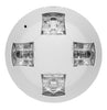 Kidde EGCVWN smoke and carbon monoxide detector with digital display and alarm indicators, mounted on a ceiling.