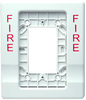 Kidde EG1T-FIRE smoke and carbon monoxide alarm with digital display and test/reset buttons, mounted on a ceiling.