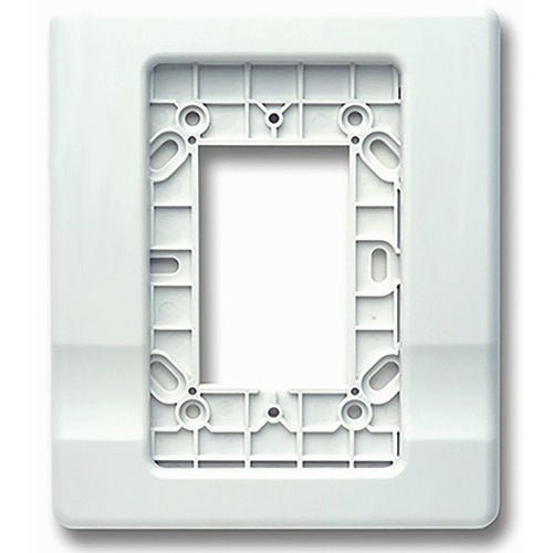 Edwards EG1T horn strobe alarm with red housing and mounting bracket, designed for emergency notification systems.
