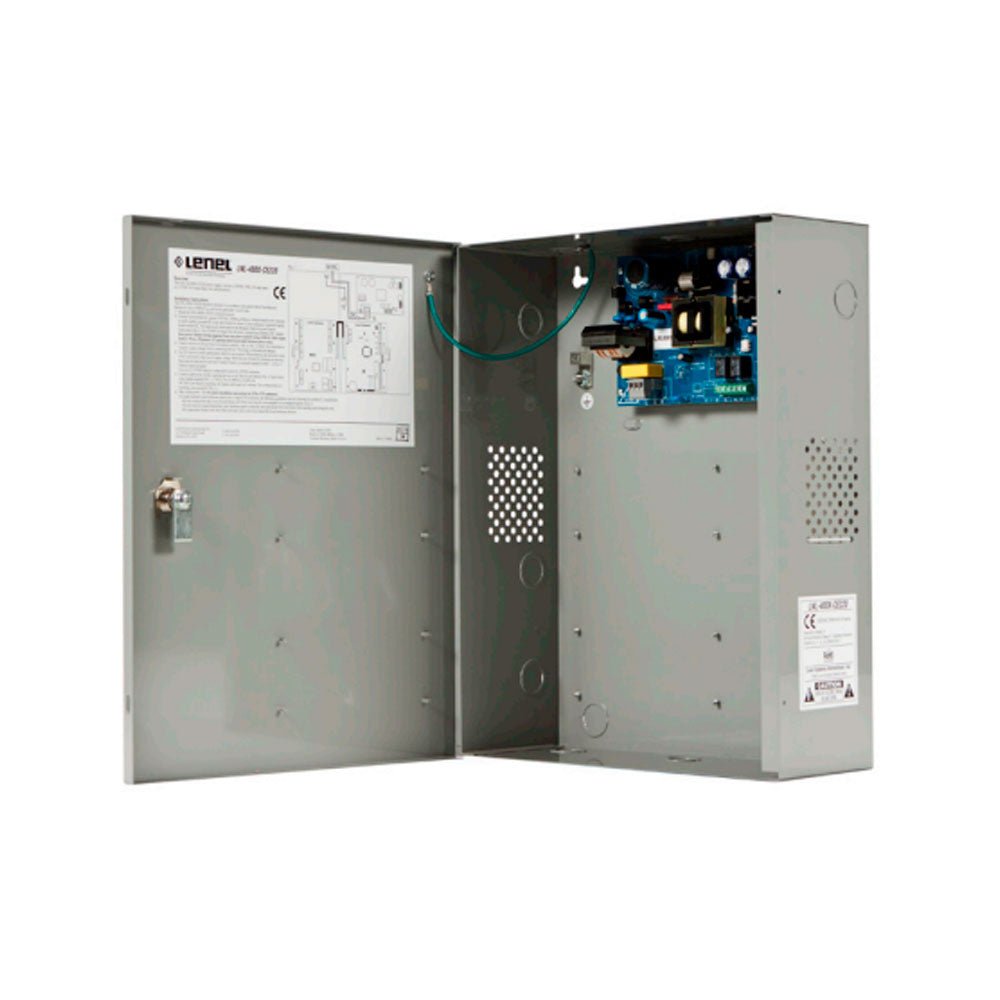 Lenel LNL-AL400ULX power supply unit with multiple output connections, designed for security system applications.
