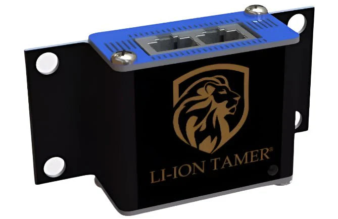 Li-Ion Tamer LT-SEN-R3 fire alarm sensor with ULC certification, mounted on wall, designed for fire safety detection.