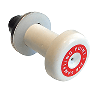 ModuLaser CM10943 laser module with adjustable focus and compact design, mounted on a white background.