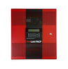 Napco FL-32FACP-LTEVS security control panel with keypad and status indicators, installed on a wall.