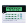 Napco GEM-K1CA security alarm system control panel with keypad and wiring for home security setup.