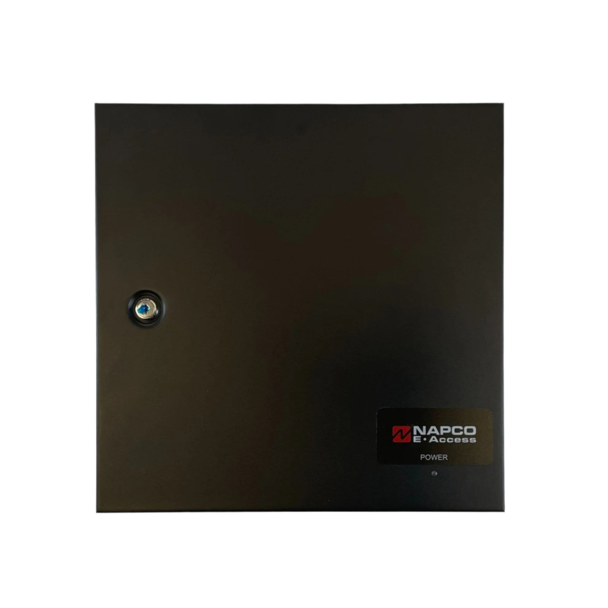 Napco NAE-2DMPL alarm system control panel with digital display and keypad for home security setup.