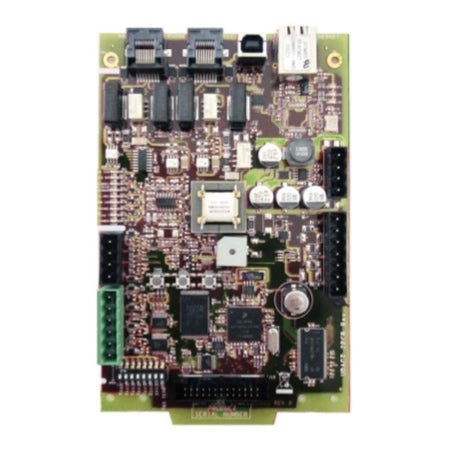 System Sensor ULC UDACT-2 fire alarm device from System Sensor Canada, showcasing its front panel and mounting details.