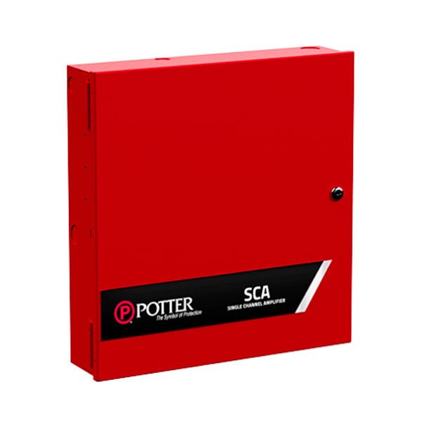 Potter SCA-5070 Jem Systems Canada electronic component with circuit board and connectors on a white background