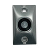 System Sensor ULC DH24120FPC fire alarm with digital display and sensing components, installed on a ceiling in a commercial building