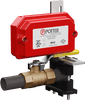 Potter RBVS fire alarm sensor with electronic components, mounted on a white background, designed for safety and fire detection systems.
