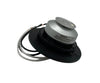 Potter CR-200-MP Jem Systems industrial sprinkler with metal body and adjustable nozzle for precise watering or fire suppression.