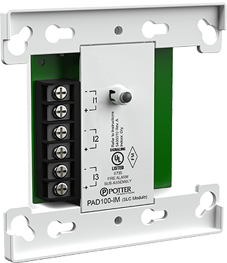 Potter PAD100-IM Jem Systems Canada industrial padlock with key, heavy-duty metal body and shackle for secure locking applications.