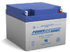 Power Sonic PS-12260 NB2 industrial battery with terminals, designed for reliable power supply applications.