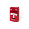 Protectowire SG-42SK2 fire detection cable installed in a ceiling, highlighting its flexible, durable design for fire alarm systems.