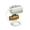 Resideo VWS02Y-3/4 fire alarm sensor with ULC certification, mounted on a ceiling for residential or commercial safety.