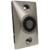 System Sensor ULC DH24120GPC1 fire alarm installed on ceiling, white smoke detector with test button and mounting base.