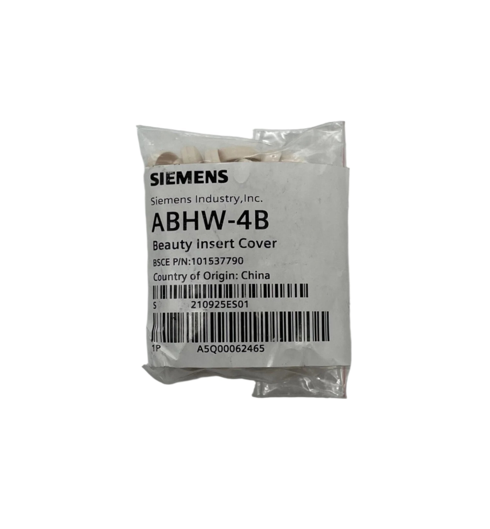 Siemens ABHW-4B insert base, electrical component used in Siemens switching systems, shown in a close-up view.