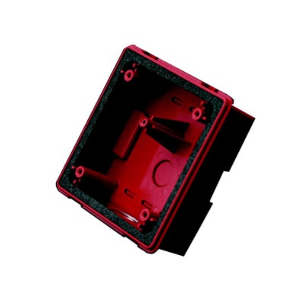 Siemens WPBBS-R fire alarm system sensor with wiring and mounting components on a white background.