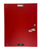 Siemens PAD-4-ENCL enclosure with a grey metal box and connectors, designed for electrical or electronic equipment.