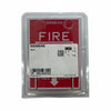 Siemens MS-501 fire alarm with digital display and sensor, mounted on a wall, designed for fire safety and alert notification