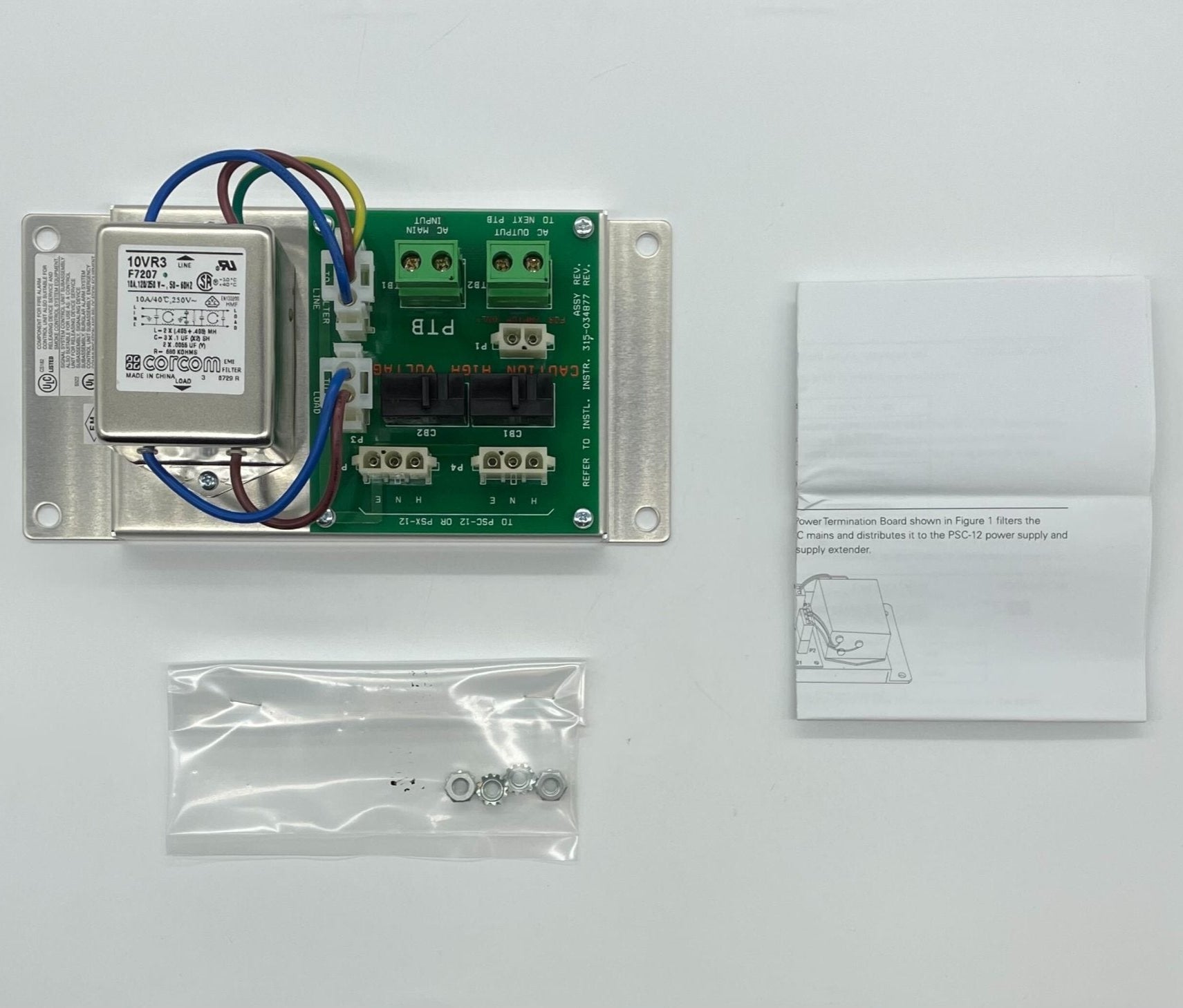 Siemens PTB fire alarm system with control panel and sensors, designed for reliable fire detection and safety management.
