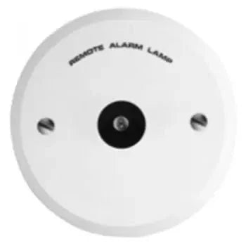 Siemens RLI-1 fire alarm sensor with wiring and mounting components on a white background