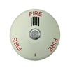 Siemens SLHSCW-F horn strobe alarm device with bright yellow casing and mounting bracket for emergency alert systems