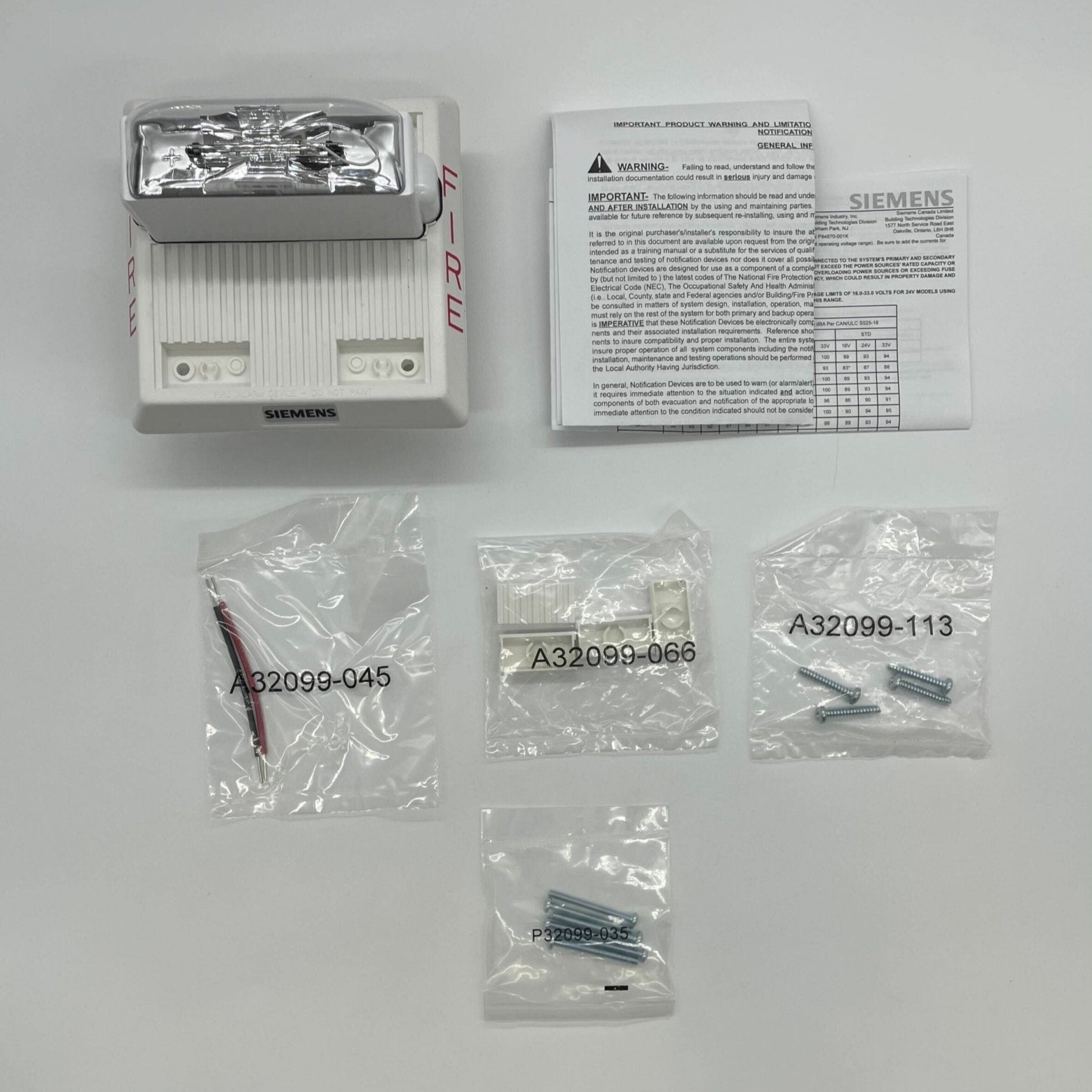 Siemens MTH-HMC-W-WP fire alarm sensor with waterproof housing, designed for safety and reliable detection in emergency situations.