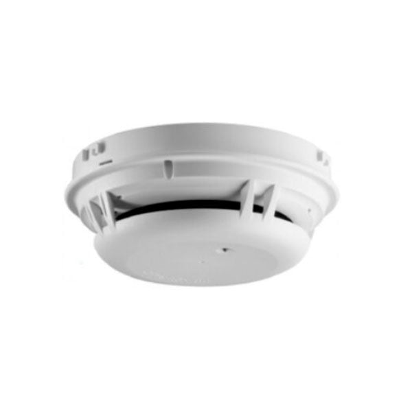 Siemens OOH941 fire alarm device with warning indicator and mounting bracket, designed for safety and emergency detection.