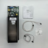 Siemens LVM voice system with control panel and wiring, installed in a professional communication setup.