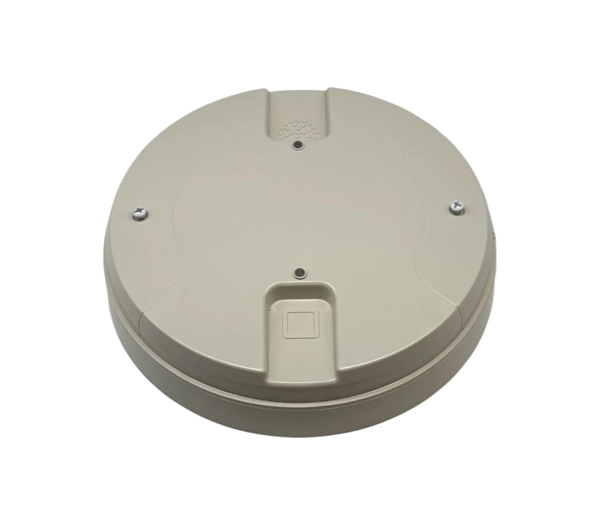 Wireless fire alarm from Silent Knight WSK-WGI model, featuring sleek design and advanced safety technology.