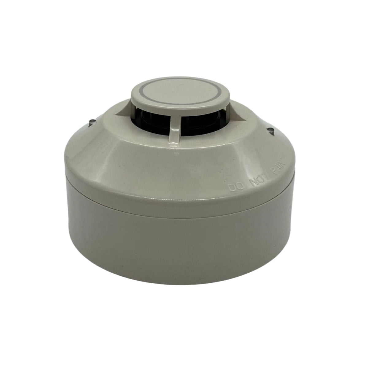 Silent Knight WSK-HEAT Swift Heat Detector showing its sensor and mounting base in a close-up view.